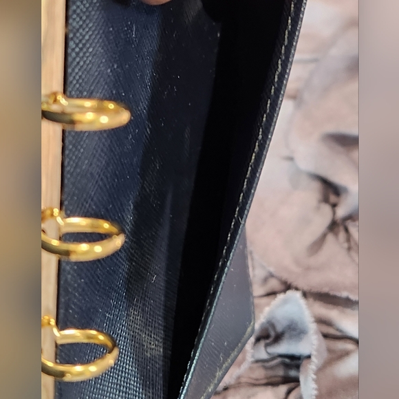 Louis Vuitton Monogram Idylle Canvas Navy Small 6 ring Agenda PM Planner Wallet - Picture 8 of 12